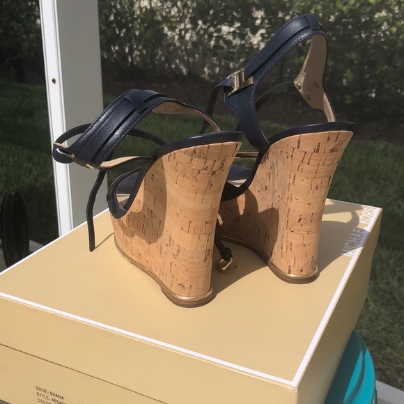 Michael Kors Collection Cork Wedge - Picture 5 of 6